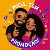 Logo Miga, Tem Promoção!